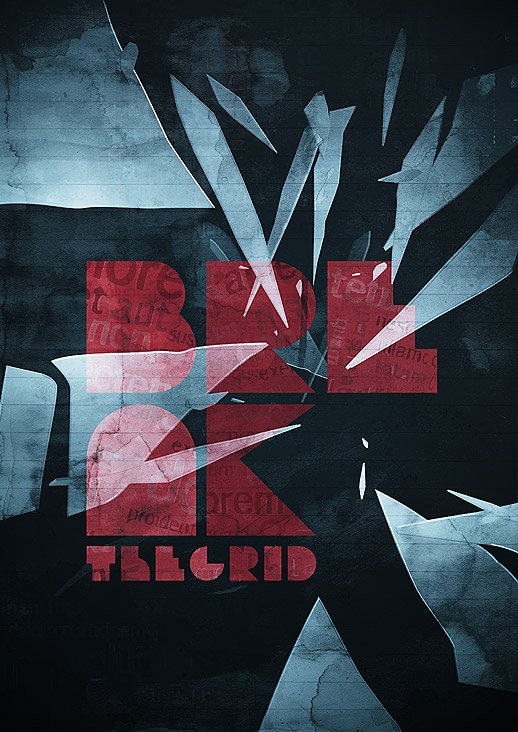 آموزش طراحی پوستر تایپوگرافی در فتوشاپ